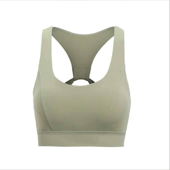 Summer oversized adjustable breastplate integrated chest pad yoga beauty back bra fitness fitness and sports bra for women